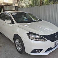 نيسان سنترا موديل 25 ضمان شركة السور ماشية 4600 للبيع  130 وبيها مجال ...