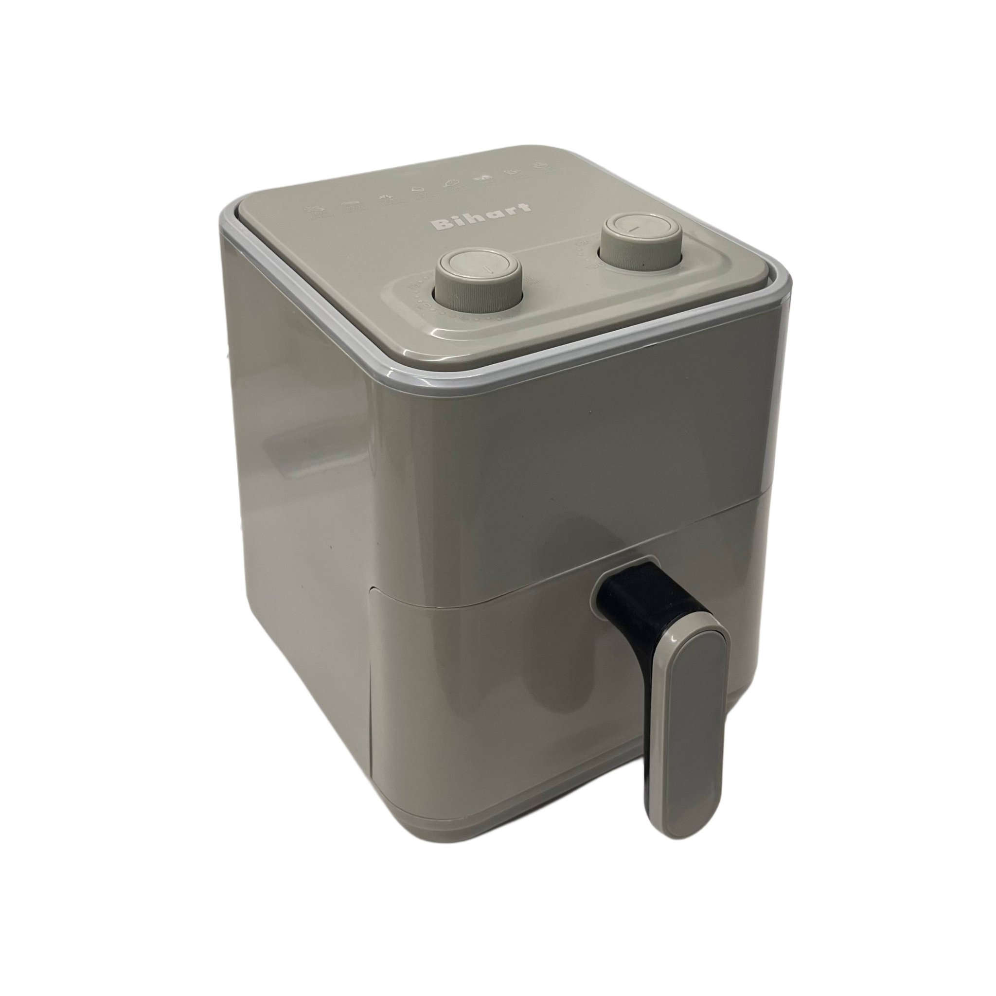 قلاية هوائية Bihart بدون زيت – موديل YSL197
قلاية هوائية عملية من Bihart بتصميم مدمج ومناسب للاستخدام اليومي، توفر طهيًا بالهواء الساخن مع تحكم يدوي بسيط.

 • تعمل بتقنية الهواء الساخن للطهي بدون زيت
 
• تحكم يدوي عبر مقبضي الوقت ودرجة الحرارة
 
• تصميم مدمج مناسب للمطابخ الصغيرة
 
• سلة سحب أمامية لسهولة إدخال وإخراج الطعام
 
• جسم بلون رمادي أنيق كما هو موضح على العلبة
 
• استخدام مباشر بدون إعدادات معقدة

 • نوع المنتج: قلاية هوائية (Air Fryer)
 • القدرة الكهربائية: 800 واط
 • الجهد الكهربائي: AC 220–240V
 • التردد: 50/60Hz
 • مدة التشغيل القصوى: 30 دقيقة
 • التحكم: يدوي (مقبض حرارة + مقبض وقت)
 • الوزن الصافي: 2.1 كغم
 • الوزن الإجمالي: 2.6 كغم

محتويات العلبة:
 • قلاية هوائية Bihart
 • سلة الطهي


**إذا كنت صاحب هذا الإعلان وتريد حذفه لأي سبب، رجاءا أرسل رسالة إلى الدعم الفني**