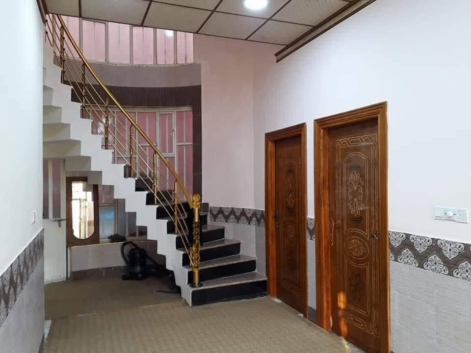 بيت طابقين حي الرافدين مساحة 180متر يحتوي على 4غرف منام صاله وستقبال وصحيات اوديوان البناء 2018موقعا كلش مرتب والبيت فارغ للاستفسار واتساب واتصال ***********

