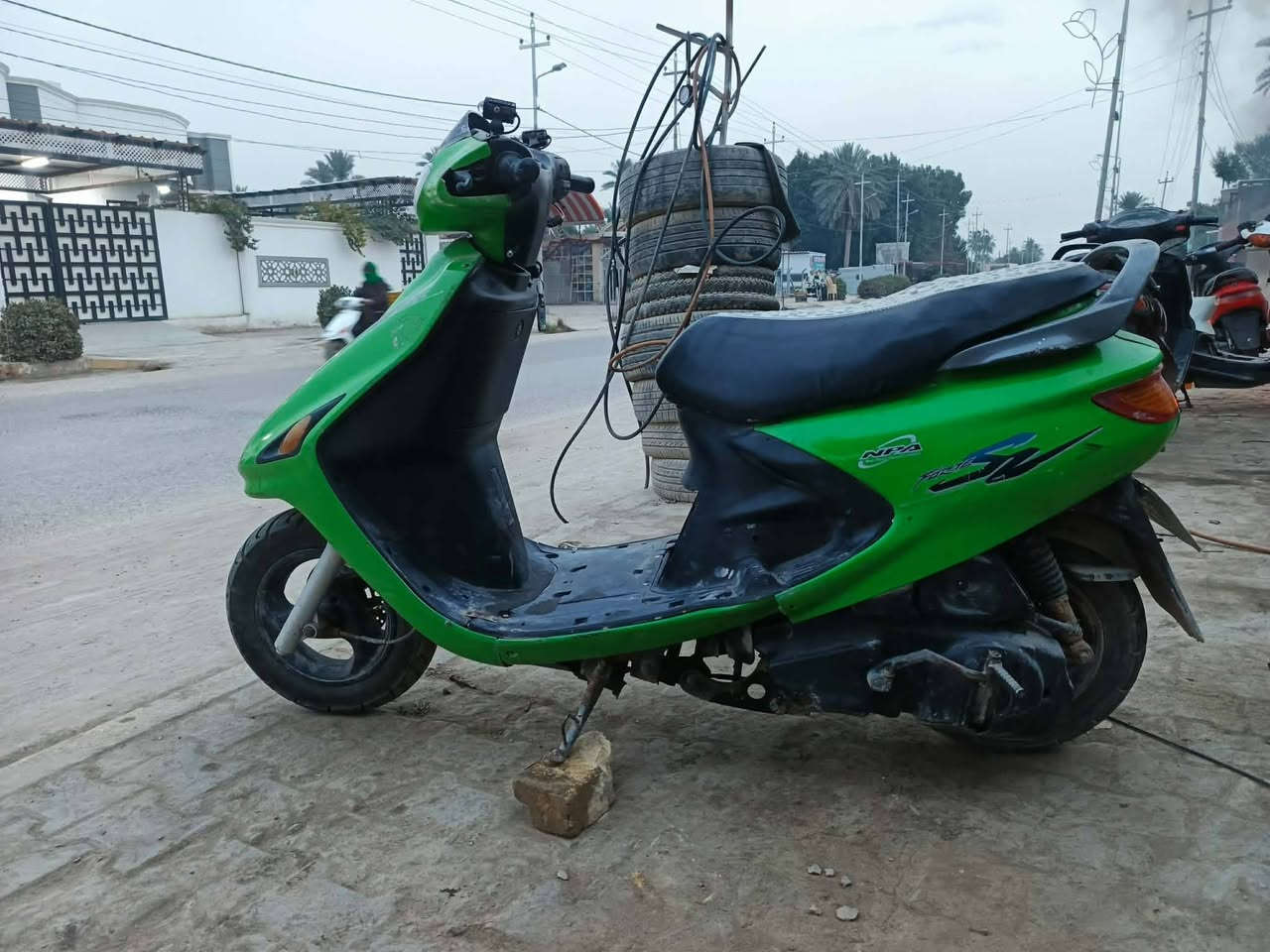 سلام عليكم دراجه فراشه فحل للبيع حلوه الدراجه مال جناي كابريتتهه بيهه شويه خربطه اب ٢٧٥ قفل مكاني ناحيت الصلاحيه ***********
