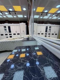 غرف نجارة عراقية • ٨ قطع • سرير ٢٠٠×١٦٠