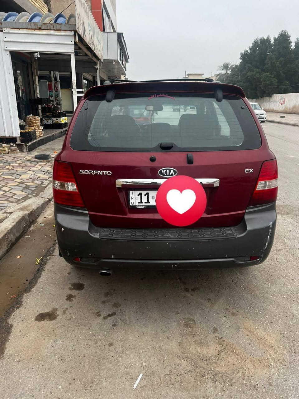 السلام عليكم
سورنتو 2007
رقم بغداد انكليزي سنويه مجدده 
سياره جاهزه تخم تاير كامره فتحه 
صدر كير محرك يخبلن 
بيها بس البنيد صبغ   بدون داخل لباقي كفاله 
مكانها واسط نعمانيه 
الاستفسار 
***********
