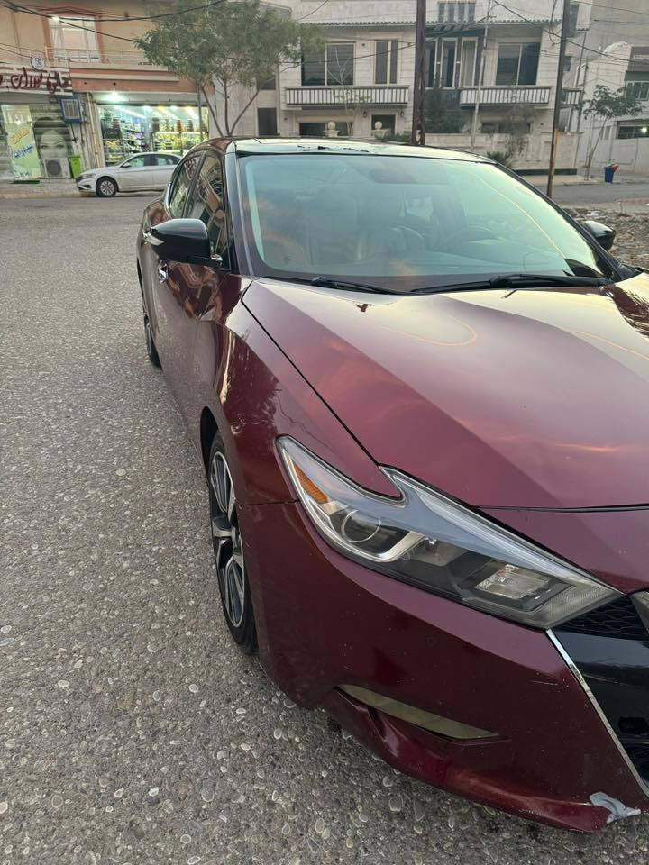 #بيع مستعجل
#السعر 109 ومجال
نيسان #ماكزيما 2016 بلاتينيوم
فول مواصفات
دواخل بيجي
بيها خمس قطع صبغ بدون دواخل بدون ايرباك
رقم الشاصي
1N4AA6AP1GC380531
ماشي 150 كم
گير محرك تبريد تحويل غرامة شرط
العنوان كركوك
اتصال و واتساب ***********
