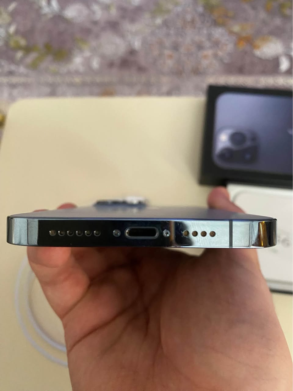 iPhone 13 pro max🔥( نەکراو & پاتری ٩٤)🚨🔥
**( وە air pods سماعەیی ڵەگەڵە وەک دیاری🎁) 

١- زۆر پاکە کەم بەکارهاتووە  ( وەیار شەحنی ئەسڵی خۆی لەگەڵە📱 )
٢- (کارتۆن و هەموو شتی خۆی ڵەگەڵە )هیچ شوخت و پەڵیەکی نییە بە زەمان
٢-نەکراوەتەوە هیچ پارچەیەکی نەگۆراوە بێ عییبە ما شاء الله 
٤- پاتری ٩٤ و فێرژنی ئاخیرە 

٥- نرخ 680.000￼￼ هەزار🚨📱

رەقەم تەلەفۆن : ( *********** ) what’s up & Viber
لەسەرە رانية, السليمانية
