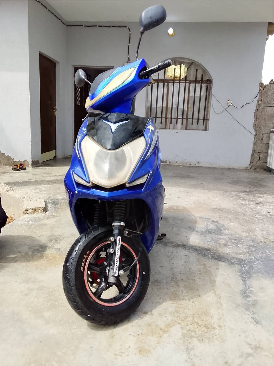 السلام عليكم دراجه سكنس فحل دراجه جديده كهربائيات شغاله مابيها نقص عدا باتري السعر 350 الف. رقم ***********
