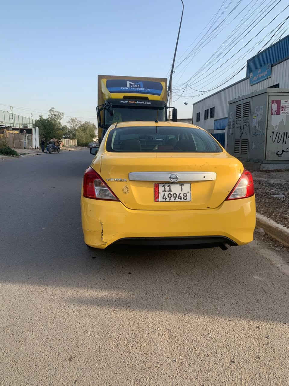 السلام عليكم نيسان سني فيرسا موديل ٢٠١٨ كير عادي سيارة خير من الله محرك كير تبريد تخم تاير صدر صور حادثه مرفقه ويه المنشور او بيه هنه بلعراق جامغ امامي طخه بسيطه بدون لغود او شاصي بسمي تحويل ثاني يوم السعر ٨٥ اوبيه مجال الستفسار ‭٠٧٧٢ ٩٠٣ ٥٠٩١‬
