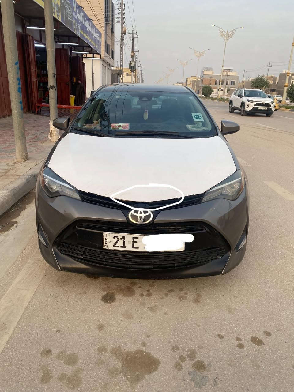 للمراوس فقط
كورلا ٢٠١٧

ماشيه ١١٠ميل

مكفوله لغود وشواصي 

حادثه من امريكا خشم البنيد وحواف الجاملغات الاماميه

وحادثه بالعراق باب عكس السايق الخلفي مبدل والجاملغ الخلفي 

فئه LE 

***********وتساب
