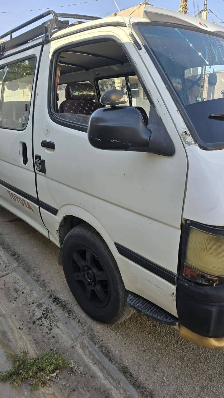 هايسه موديل 1994
سنويه ساقطه قبل سنه راعيها موجود قريب 
14راكب 
محرك بطه 2ونص مكفول حته من صرف البانزين بشرط 
بيها هاي ضربه مسويها ما صابغها كدام العين 
السعر 43 وبيها مجال 
اذا مايعجبك لا تعبني ولا اتعبك يرحم اهلك تحب تسال اخليك ع راسي مايعجبك عيوني الك تكدر تعبر المنشور


**إذا كنت صاحب هذا الإعلان وتريد حذفه لأي سبب، رجاءا أرسل رسالة إلى الدعم الفني**