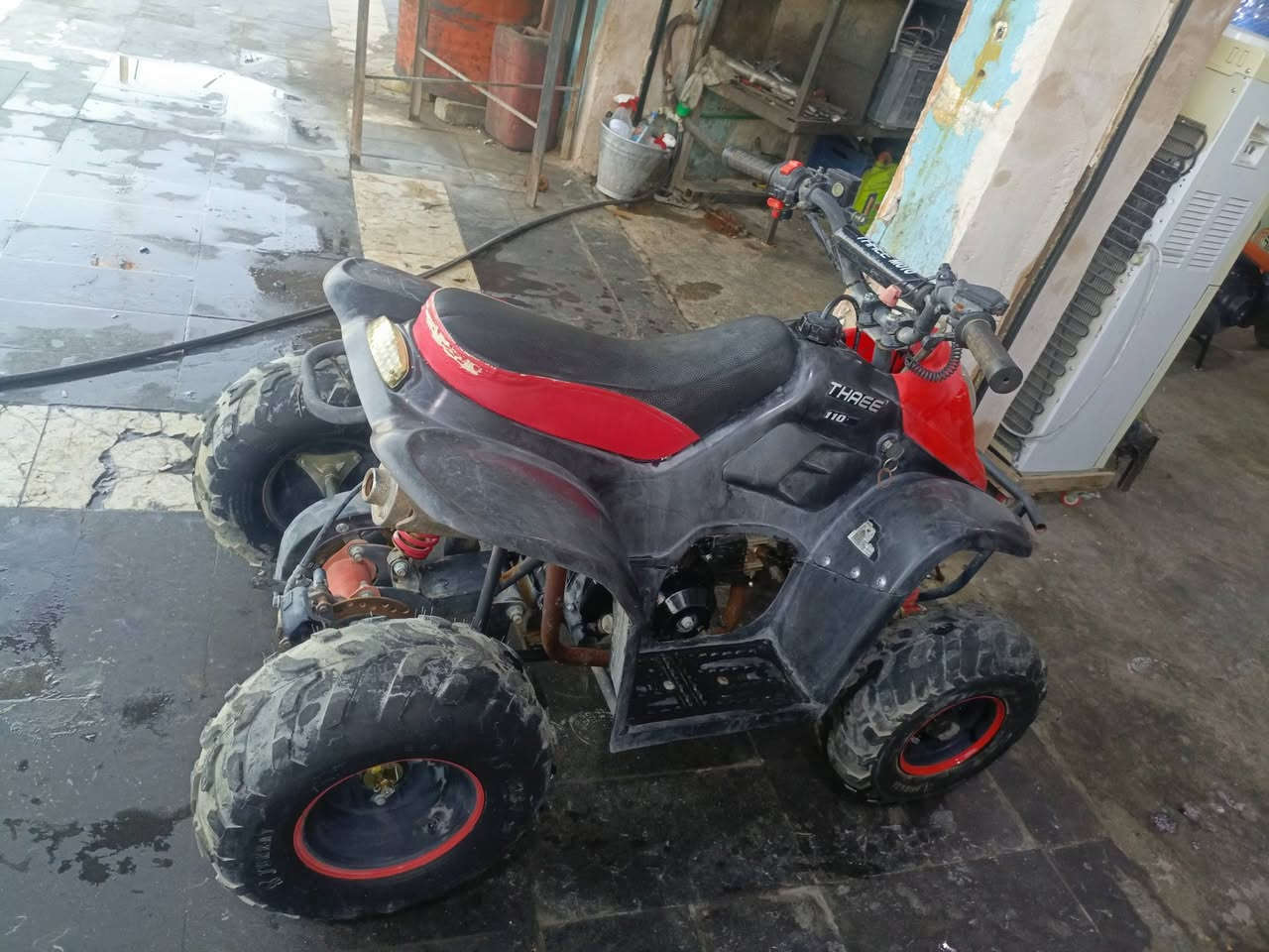 سلام عليكم ماطور رباعي لبيع دراجه جديده ستعمال قليل اي نقص مابيها سعر 500 وبيها مجال لاستفسار ***********

