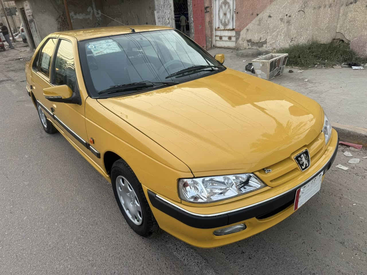 @سلام عليكم بيجو بارس موديل ٢٠١٦  مكينه و كير و حداديه و تبريد مكفولات بيها صبغ لمشر عليه والباقي مكفول السعر ٣٩ وبيها مجال هاتف *********** مكان نهايت حي اور
