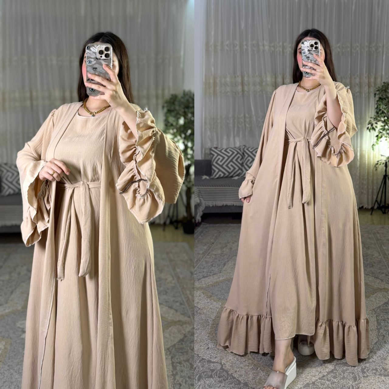 بشت + بينصل + حزام

خامة لينن شرط الفحص 

فري سايز لحد 85 كيلو


**إذا كنت صاحب هذا الإعلان وتريد حذفه لأي سبب، رجاءا أرسل رسالة إلى الدعم الفني**