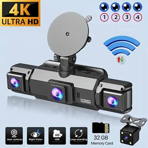 السعر ٣٥ ألف   داش كام ثلاثية العدسات (Multi-CH Dash (Camera
تصوير أمامي + داخلي + جانبي خلفي

دقة تسجيل 1080P Full HD

تسجيل مستمر أثناء القيادة

تدعم تسجيل الحوادث تلقائياً (G-Sensor)

تصوير واسع لتغطية أكبر مساحة حول السيارة

تثبيت سهل على الزجاج الأمامي

مناسبة للسيارات والأجرة والتوصيل
***********
