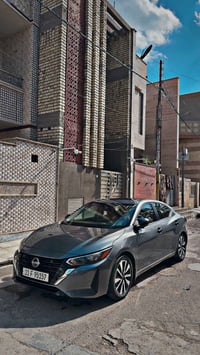 نيسان سنترا 2024 فول مواصفات اعله شي svبلس  مكفوله من الصبغ والتبديل م...