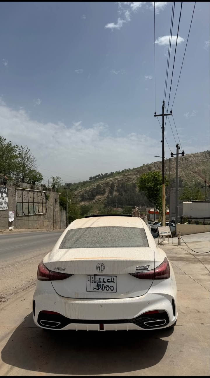 السلام عليكم
MG GT
فول مواصفات السياره بدون صبغ 
بدون اي ضرر
السياره بدون نقطه من الدعاميه للدعاميه 
فتحة سقف 
كامرات 360
حساسات 
بصمه
عدة مواصفات 
السياره GT اصلي سنويه GT
السياره ماشيه 16,000
للاستفسار *********** أربيل, العراق
