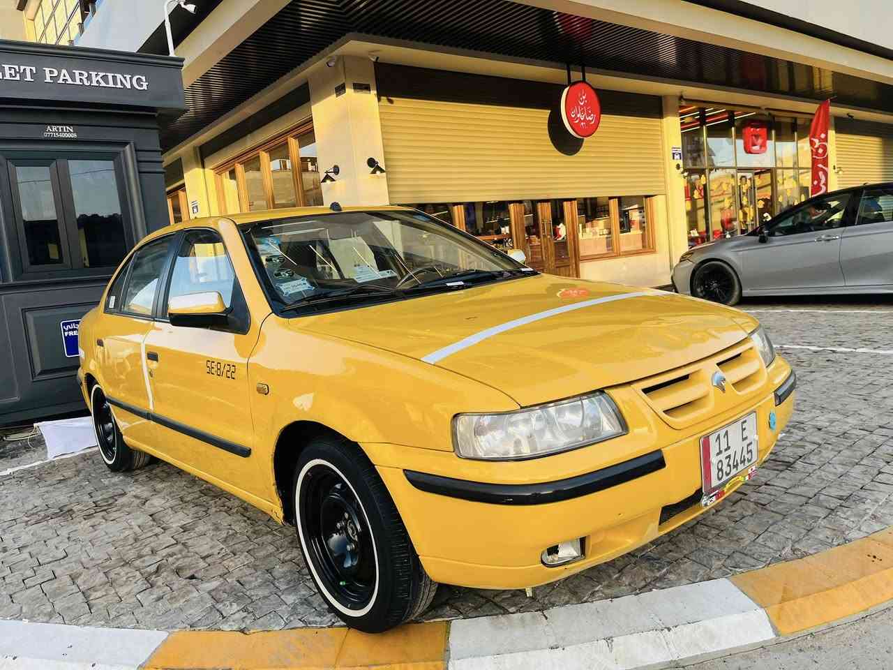 سلام عليكم سمند 2012 كير مكينة تبريد كلا جديد سيارة بيها بارد بل باب الخلفي وبل جاملغ الامامي فقط سيارة قطرة صبغ مابيها تخم تاير جديد سيارة حلوة دوشمة ولايلون سيارة بسمي مصفرة هيئة وغرامات سيارة جاهزة من كل النواحي مكاني بغداد الشعب  السعر 45 وبيها مجال للستفسار رقمي ***********
