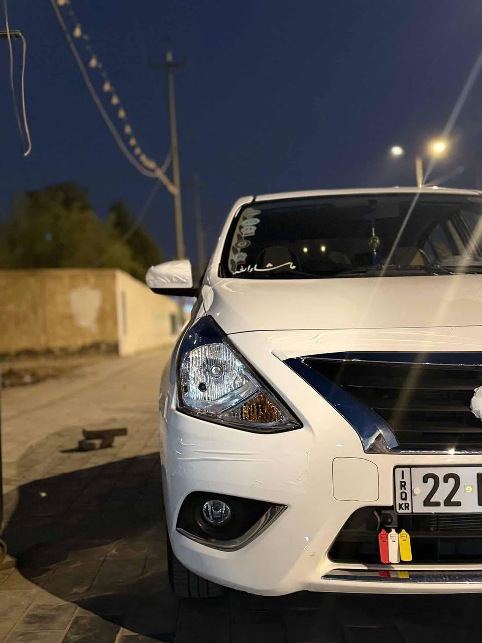 سلام عليكم للبيع نيسان صني مصري موديل 2025 سياره وضع شركه بس بيها دحجه بل جاملع ولباب دحجها ابو دراجه
حتا ما سويتها وقبق جنطة مبدل اصلي مال 26 والباقي كفاله عامه 
شاشه وكامره بلادي 
تحكم ستيرن جهتين 
اشاير بل مري 
مانع انزلاق
تجوه وصطيه  
تبريد قطعتين 
خمس حساسات تاير حتا السبير 
اربعه جام كهرباء 
اسويجين ملات الشركه 
دوشمه وارضيات جلد اصلي 
بلاجكتور ولايتات هيلوجين 
تبريدها ثلاجه 
يدات نيكل
ارباك عدد 2
ماشيه 54 الف 
مكاني نجف 
رقمها اربيل تريد وكاله تريد تحويل 
السعر125وبيه مجال وهاذا رقمي ***********
