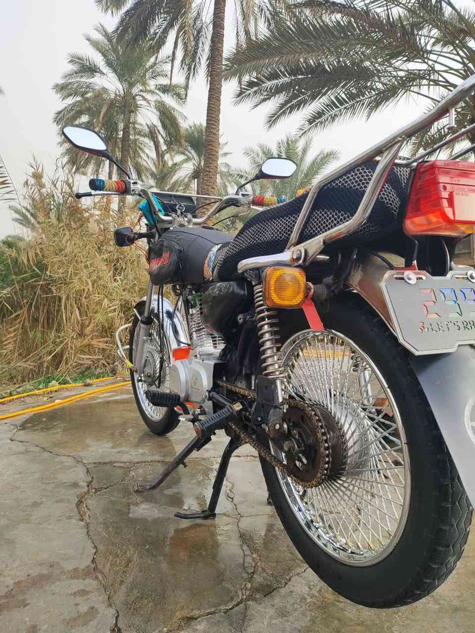 السلام عليكم 
تايكر موديل 20 دراجه نضيفه كلش 
كهربائيات كلشي شغال بلوتوث سماعاتها موجودات 
تجي تفحصها ع راحتك مكاني صويره ع تقاطع 
خاص موجود ***********
