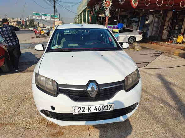 للبيع رينو سنبل خليجي 2017فول اتوماتيك بصمه جامات كهرب تشغيل عن بعد بدون ضرر شرط رقم اربيل هزه سنويا جدد بيها منضومت غاز 60لتر السياره عليها ادامه كاملا باتري جديد تايات جدد طخم جديد المحرك شرط مابيها كابون بانزين ما مسجل  السعر 68وبيها مجال ويدلل الشراي للاستفسار اكثر ***********
