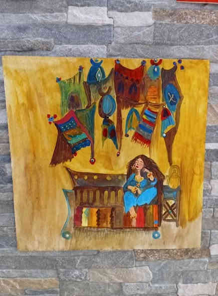 لوحات خشب ٣٠×٣٠ رسم بالوان الزجاج والاكرلك لطلب المراسله عبر واتساب ***********سعر القطعه ٧ الاف متوفر توصيل كافه المحافظات
