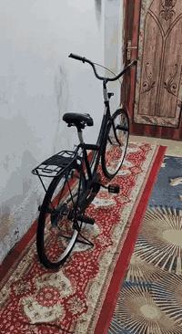 بايسكل بناتي حجم 26 لبيع ااباسكل شوفت عينك نضيف كلش ااسعر 75 وبي مجال ...