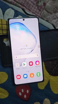 نوت ١٠ بلاص مبدل الظهر والقلم ذاكره ٢٥٦بصمه خطين شرط الفحص السعر ٢٢٥ و...