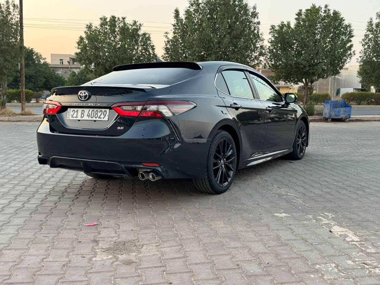 للبيع
كامري 2021 SE 
وارد امريكي
رقم سليمانيه جديد
مقعد واحد كهرباء + المقاعد جلد 
كامره خلفيه 
شاشه جبيره 
شفتات ستيرن 
رادار امامي 
تحديد مسار
دبل اكزوز
كتلوكات شركه 
أرضيات شركه 
مكان سياره : ديالى خانقين
السعر / 168 ورقه بيها مجال  
للاستفسار : ***********
