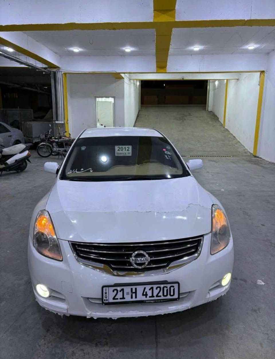 السلام عليكم ورحمة الله وبركاته
للبيع
نيسان التيما موديل 2012 امریکی   سياره جاهزة  و مواصفات معروفه .S
السيارة 3قطعة صبخ   و بدون ايرباك  نهائيا
نشر سونر
محرك گير ب شرط و بهة فحص الگير ........ 
 حجم المحرك 2500 
حداديه جديده تبريد ثلج تدفئ تخم تاير جديدسنوية الرقم جديد سياره كامله مابيها نقص ابدكفالة عام 
السعر95 ورقة  وبيها مجال بسيط
مكانها كلار 
للاستفسار الاتصال على الرقم التالي
***********
نيسان التيما2012 سەیارەکە بێ نوقسانیە ماڵی دۆستە سەنەویو ڕەقەم تازەیە بەشەرتی تەحویل و غەرامە گێڕ و مەکینە و تەبریت بە شەرت سونةرم داناوة ٣پارچه ى  سبوخة  ايرباگى نةتةقيوة هةمو گيانى بةشةرت نرخى95 وةرةقةو توزيك مةجال*********** كالار, السليمانية
