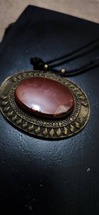 تميمة • عقيق أحمر • نحاس انتيك