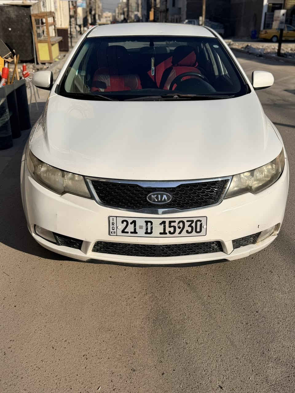 سلام عليكم 
سيراتو ٢٠١٢ خليجي  لسياره شماليه  رقم دولي مكينه ١٦٠٠ لسياره  كفاله عامه من كير ومكينه ولصدر ولكشر  ماعده قطعه صغيره بالباب  بارد لسعر ١٠٧
مكان لسياره بغداد الدوره ***********
