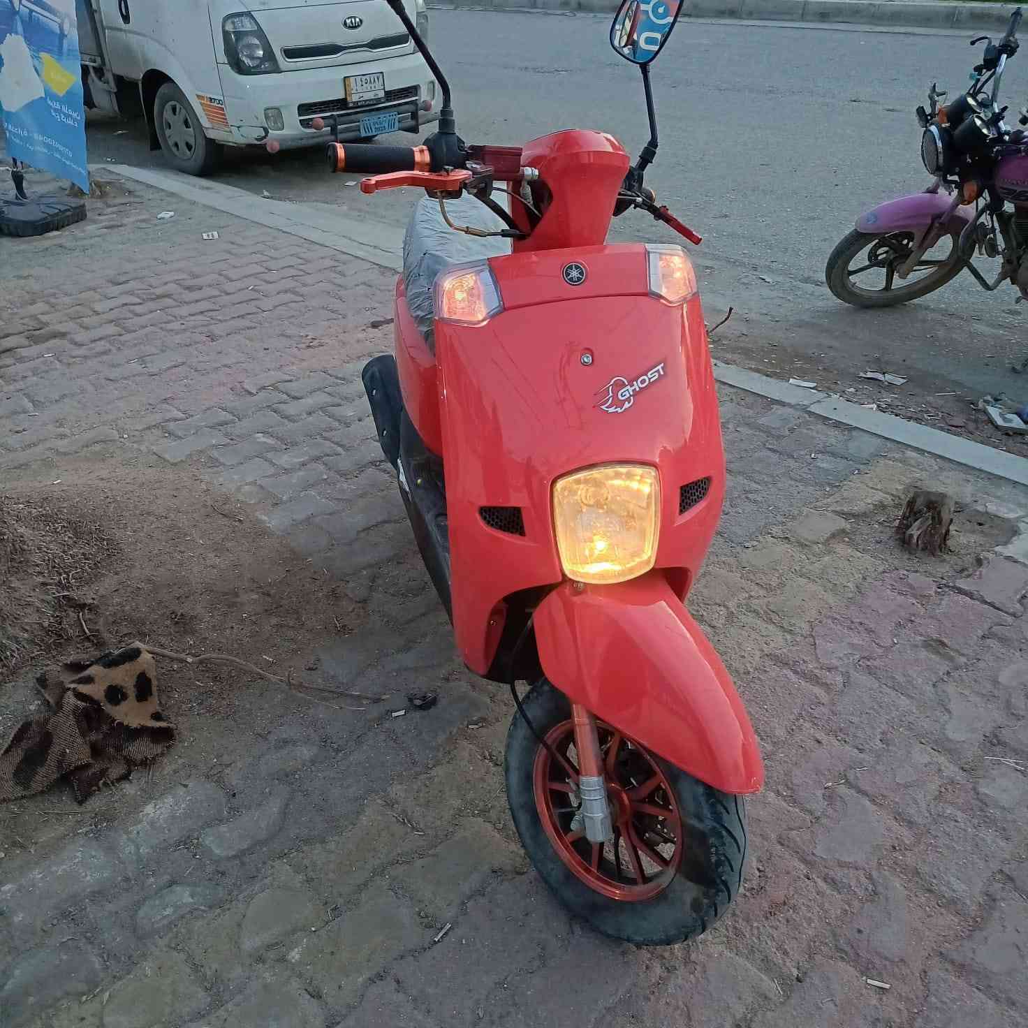 دراجة للبيع بوليس صيني مستعملة شهر واحد
بعدهي نضيفة كلش مال جناي 
موجودة بكربلاء 
سعرها ب825 وبيها مجال 
***********
