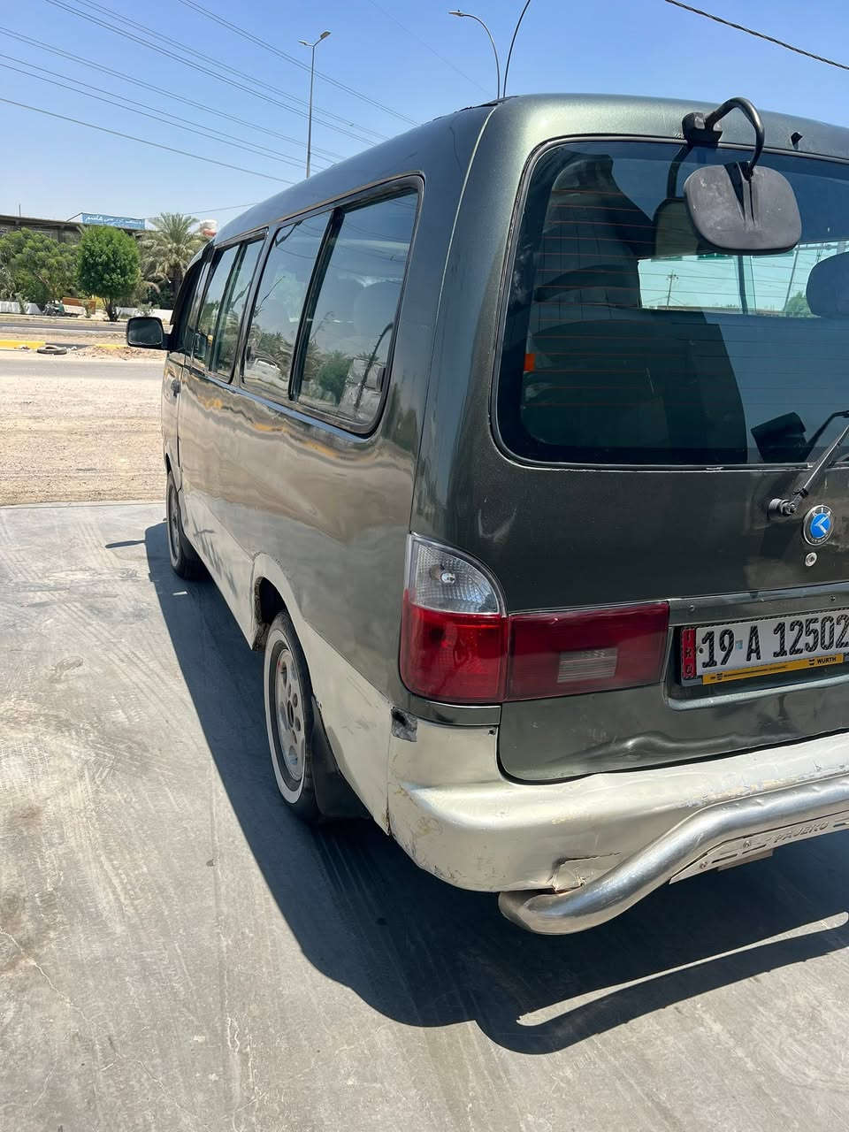 للبيع  بريجو موديل 2000سياره معمره وجاهزه مكينه وكير وأكسن جديد ودوشمه  مصبوغه عامً بأسمي السيارة السعر 68 مكاني كربلاء ***********
