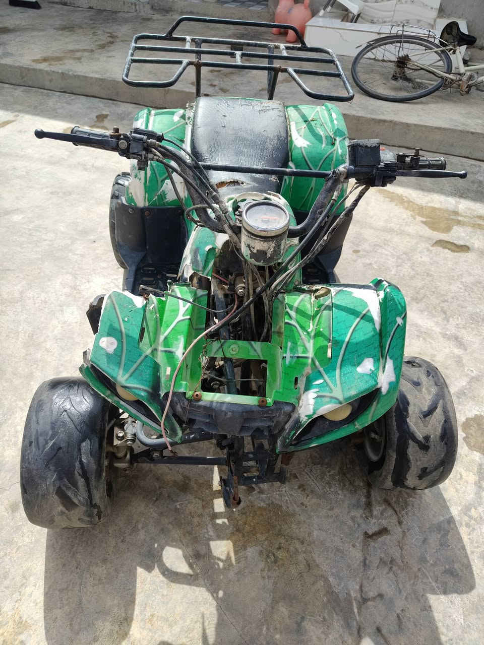 سلام عليكم دراجة رباعية للبيع المحرك نضيف كاملة كلشي مابيها بس يرادلهة كشر مكاني ديالى سعدية 250وبي مجال


**إذا كنت صاحب هذا الإعلان وتريد حذفه لأي سبب، رجاءا أرسل رسالة إلى الدعم الفني**