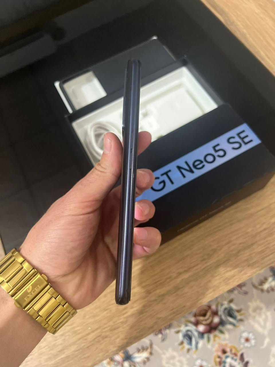 Realme gt neo 5 se

فرۆشتن گۆرینەوە 
زاکیرە 1024 گێگا واتا [ 1 ] تێر
رام 16 حەقیقی دەبێتە 28
شاشەی 144 هێرتز ئەمۆلید
پاتری 5500  بە 100 وات
کامێرای 64 MP  زیرەکی Ai مایکرۆشی تیایە
سناپ دراگۆن 7پلەس جینی 2

کارتۆن کامل ئەشیایە زۆر کەم ئیشی کردوە هیچ کێشەیەکی نیە وەک لۆک وایە
نرخی 385 مەجالێکی براینە سوران, أربيل


**إذا كنت صاحب هذا الإعلان وتريد حذفه لأي سبب، رجاءا أرسل رسالة إلى الدعم الفني**