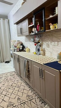 كاونتر • سنك مرمر • ملحق ٣م MDF