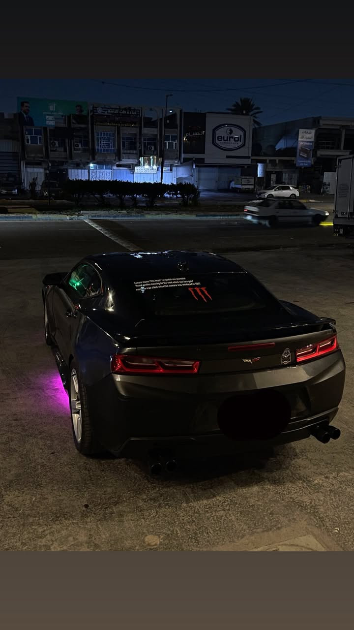 كمارو 2016      بيع او مراوس
بيها ٣قطع حادثها صفحه السايق مرفق بل منشور 
بنيد مال 23
دعاميه ss مازدات ss جنح ss وياله ss
Stage 1
داون بايب اكس بايب تفريغ + شوته K&N + برمجه 
كلش نشطه 
صدر جديد خلفي وأمامي 
لدات متغير جوه السياره 
عوزها شغلات بسيطه
مكاني بغداد الطالبية رقمي  ***********
السعر ١١٣
