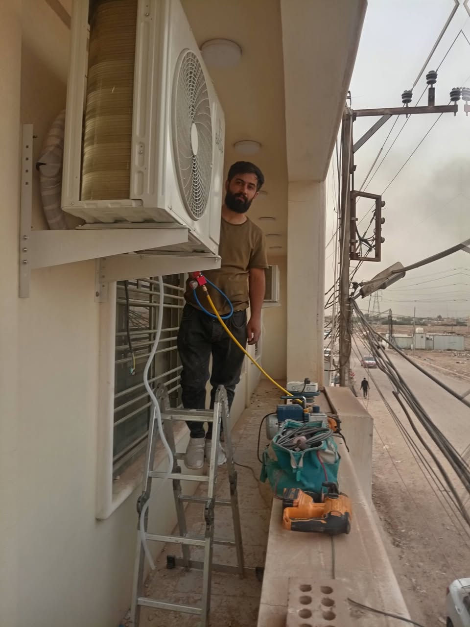🔹 تم بعون الله تنصيب مجموعة من أجهزة السبالت الإنفيرتر في عدد من مناطق بغداد 🔹
❄️ تم تنصيب سبلت البادية طن ونص إنفيرتر تحكم في منطقة الأمين
❄️ تم تنصيب عدد ٢ سبلت البادية طن ونص إنفيرتر تحكم في منطقة الدورة
❄️ تم تنصيب عدد ٢ سبلت البادية ٢ طن إنفيرتر تحكم في منطقة جميلة
❄️ تم تنصيب سبلت البادية طن واحد إنفيرتر تحكم في منطقة الزعفرانية
❄️ تم تنصيب سبلت البادية طن ونص إنفيرتر تحكم في منطقة الحسينية
❄️ تم تنصيب سبلت البادية طن واحد إنفيرتر تحكم في منطقة الشورجة
❄️ تم تنصيب سبلت LG طن ونص إنفيرتر تحكم في منطقة الشعب
❄️ تم تنصيب سبلت LG طن واحد إنفيرتر تحكم في منطقة حي القاهرة
✅ تركيب بأعلى دقة وكفالة على العمل
✅  وتنصيب وصيانة جميع أنواع السبالت والأجهزة التبريد عام 
📍الفني وسام البهادلي للتبريد
📞 ***********
📞 ***********
