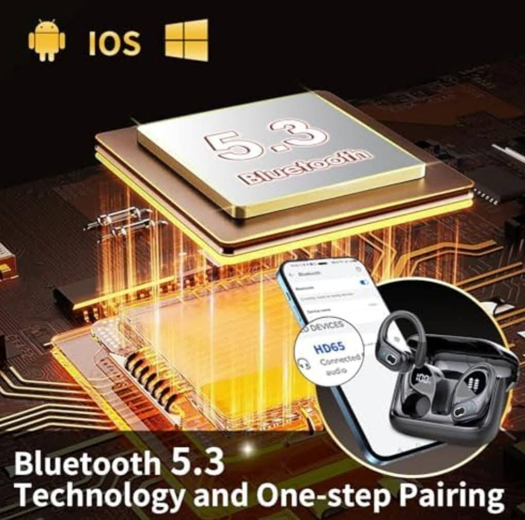 سماعة رياضية صوت محيطي عزل صوت وضوضاء  ممتاز صوت جدآ عالي ونقي تعمل باللمس  عمر بطارية يدوم 75 ساعة للشحنة الواحدة مع الحافظة نسخة بلوتوث حديثة ومستقرة 5.3  .   مناسبة جدآ للجم  وكل أنواع الرياضة حلقة   لاتسقط من الأذن .  سريعة الربط على الهاتف الآيفون والأندرويد  والحاسبة والآيباد وكل الأجهزة .


**إذا كنت صاحب هذا الإعلان وتريد حذفه لأي سبب، رجاءا أرسل رسالة إلى الدعم الفني**