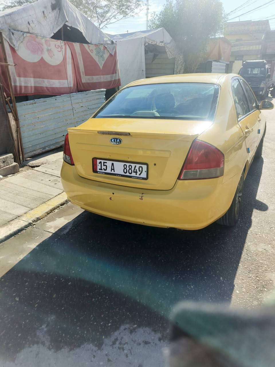 كيا سبكترا موديل ٩ خليجي كير محرك مكفول تبريد سياره كبل لشارع سنويه ٣٠ مصفره سعر ٧٢ بيهه مجال ***********
