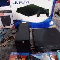 بلي فور 4 جديد ما مستخدم هواي نضيف  بي يدات 2 وأقراص 4 ويوبي اس كله ب ...