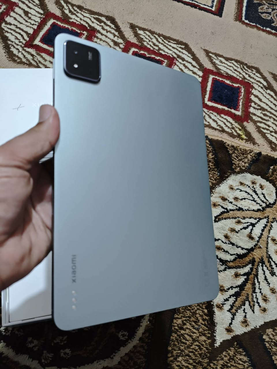 مي پاد 7 أخو الجديد
كامل الملحقات مع حافظة
الذاكرة 256
الرام 8
صحة البطارية 100
يدعم الشحن السريع بقوة 45 واط
للبيع بـ 400
أو للمراوس
مكاني بغداد
رقم الهاتف
***********
