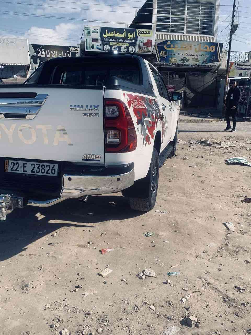 السلام عليكم سياره هايلوكس مديل 2022 تي أر دي  مكفوله كفاله عامه  سعره 355   هاذه رقمي ***********
