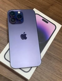 ايفون 14 برو ماكس بطاريه 84 ثاكره 256  نضافه 100%100% بس شاشه مبدل مال...