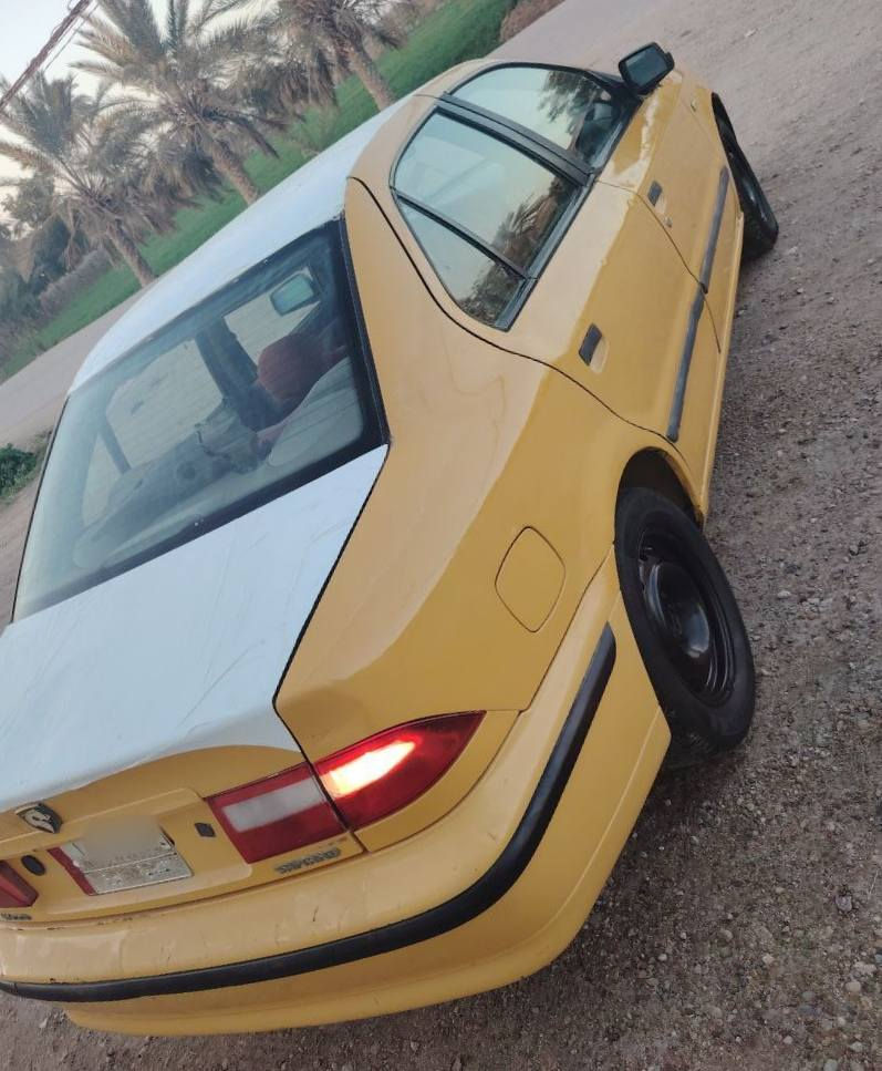 س/ع للبيع سمند ٢٠١٢ رقم قادسيه سياره مكفولة من ضربه وتبديل فقط صبغه بسيطه بجاملغ الأمامي اضافه تصليح خياس عليها هيئه ١٢٦ اضافه ١٠٠ غرامه ينزلن من سعر سياره حلوه وجاهزه حداديه جديده تبريد ثلج سعره ٣٠ وبيه مجال اي استفسار *********** مكاني مشخاب
