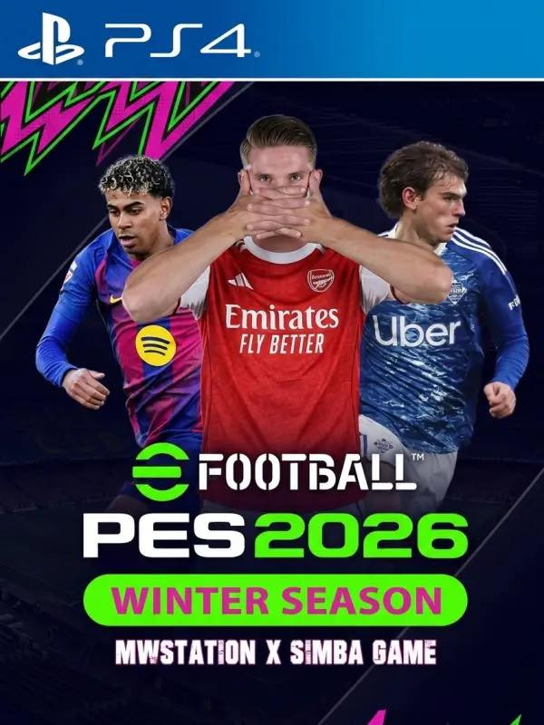 توفر تنزيل اخر تحديث للعبه pes 2026 الانتقالات الشتويه اصدار (7.03) على البلي فور المهكر تتوفر فيها ميزات 
_سلاسه وسرعه اللعب
_واقعيه الكيم بلاي
_اخر الاطقم لجميع الانديه والمنتخبات
_اضافة نوادي اساطير اكثر 
_تحسين الجودة 

مكان المحل/حله شارع الطهمازية قرب مول اهل الخير 
سعر التنزيل / الفين دينار
***********
***********
