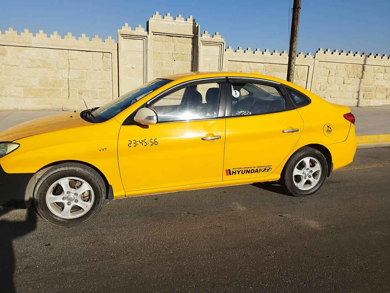 يا الله افانتي للبيع 2010 صلاح الدين رقم مميز. .اني الشرعي تحويل في الموصل جاملغ امامي اليمين بدون دواخل شرط كير مال گصه محرك معمر رايمر  بيع مستعجل 90  ..الشاري يتصل ***********
