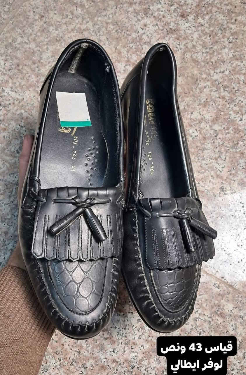 💥تخفيضات 💥تخفيضات 💥
سلام عليكم 🖐️، احذيه باله أوربي أصلي جلد طبيعي شرط 
بيهن غير مستخدم بحاله الوكاله وبين مستخدم نظيف جدا 
خدمة توصيل لجميع 🚕 محافظات العراق 
للاستفسار واتساب ***********
