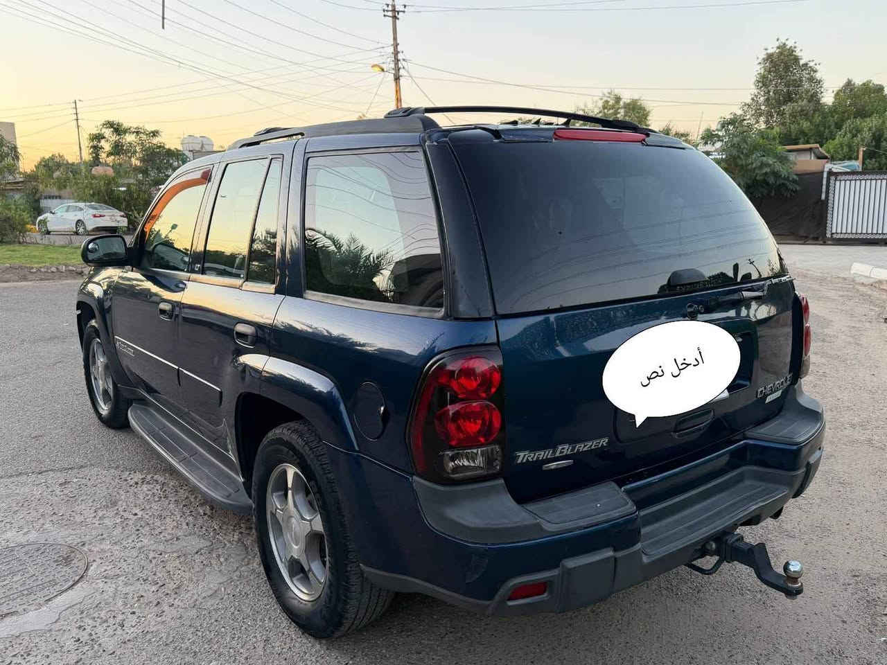 السلام عليكم ورحمه الله تريل بلايزر موديل ٢٠٠٣ نظيفه جدا lt كشن كهرباء تحكم كروز اشاير مري زراك لايت بلادي فور ويل مكينه وكير بلاد كهربائيات بلاديه وكاله داخله نظيف جدا بيه صبغ قطعتين فقط بند وجاملغ بدون دواخل نهائي فقط صبغ وجارد رقم سليمانيه وباسمنه السياره بلاديه وخير من الله سعرهه ٩٨ وبيه مجال مكانه بغداد حي الحسين الاتصال ***********/*********** بغداد, العراق
