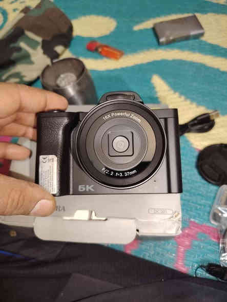 سلام عليكم كامرة جديده غير مستخدم k5 الي يحتاجه هاذة رقمي
*********** متواجد خاص واتساب
