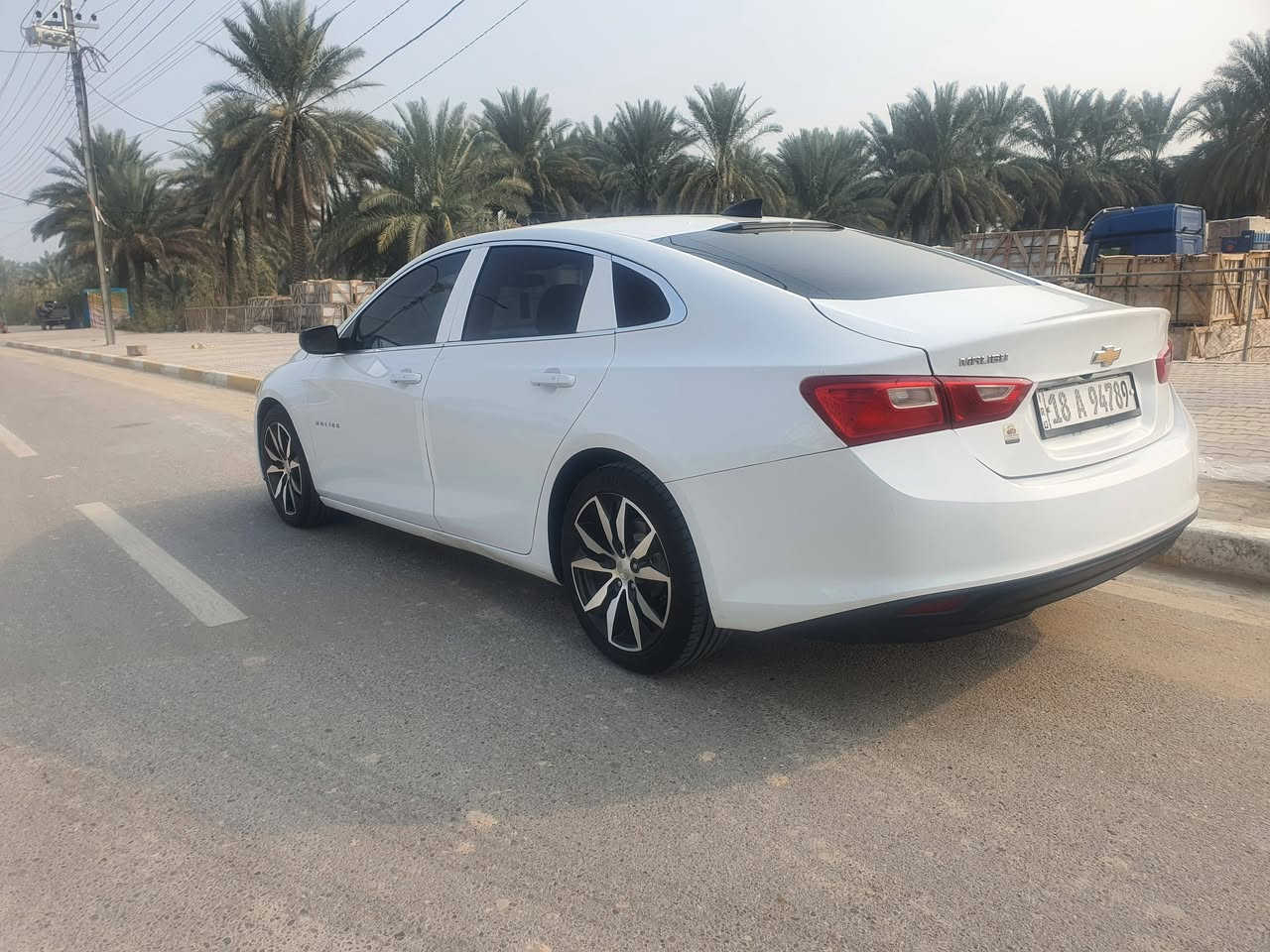 السلام عليكم للبيع شوفرليت ماليبو مديل ١٨ رقم بابل بااسمي حادث جاملغ وبنيد والسونار مرفق بلصور مكاني كربلاء السعر ١٠٨ وبيه مجال للستفسار *********** /***********
