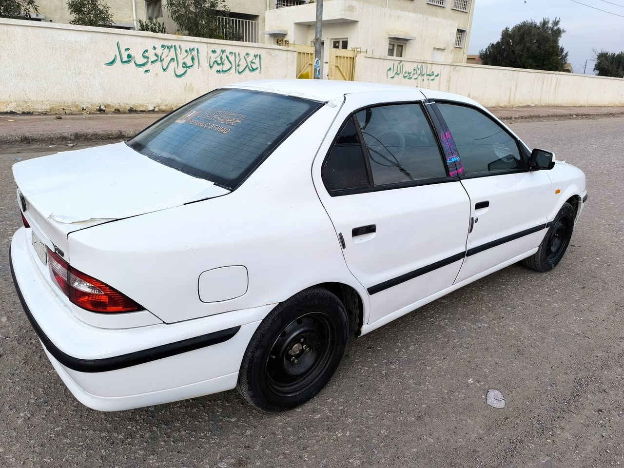 السلام عليكم سمند 2010 رقم ذي قار تحويل ثاني يوم
جاهزه مكينة وگير وحداده وكهربائيات خير من الله
كفالة من الضربة والعيب الشرعي #سعرها 35 ورقة
مكان السيارة ذي قار الفهود ناحية المنار 
مصورها فيديو راسلني واتساب ادزة الك
السيارة جديدة بگ لايت محدث 17 
‏‪0788 265 0136‬‏
